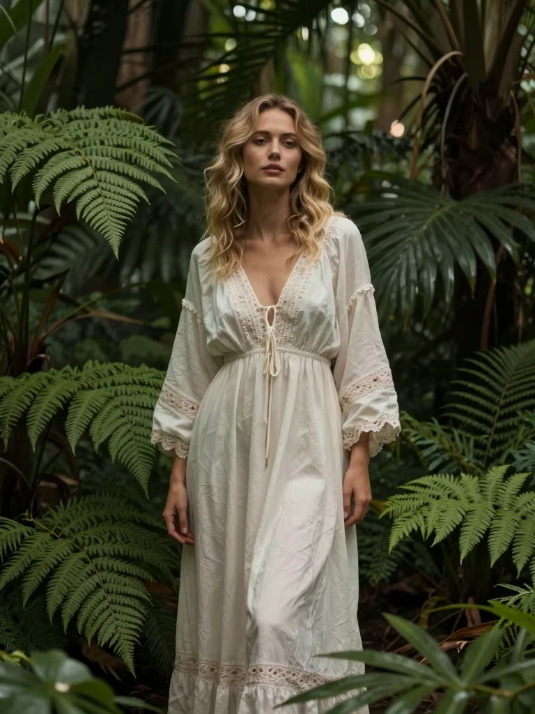 Ethereal Bohemian Portrait in Nature