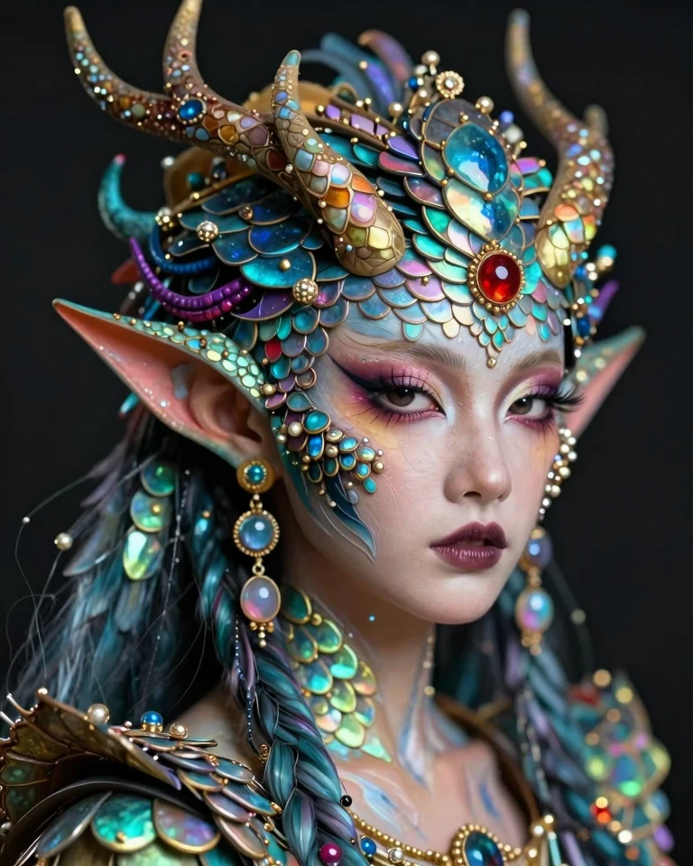 Mythical Creature Fantasy Portrait Photography