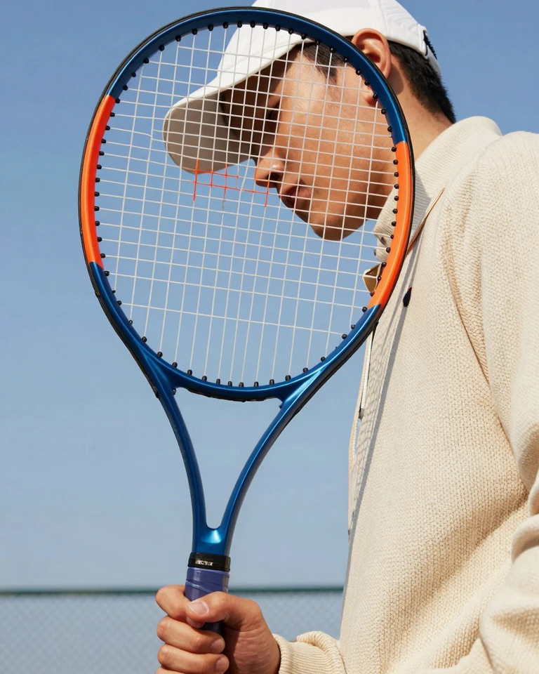 Tennis Action Shot: Athleisure Style Meets Sports Photography