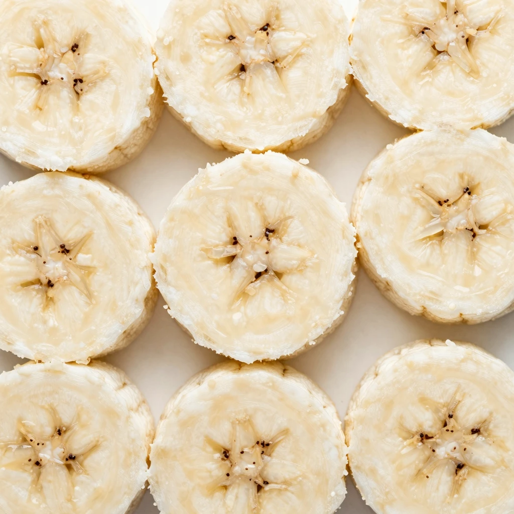 Macro Masterpiece Banana Rounds in Perfect Harmony