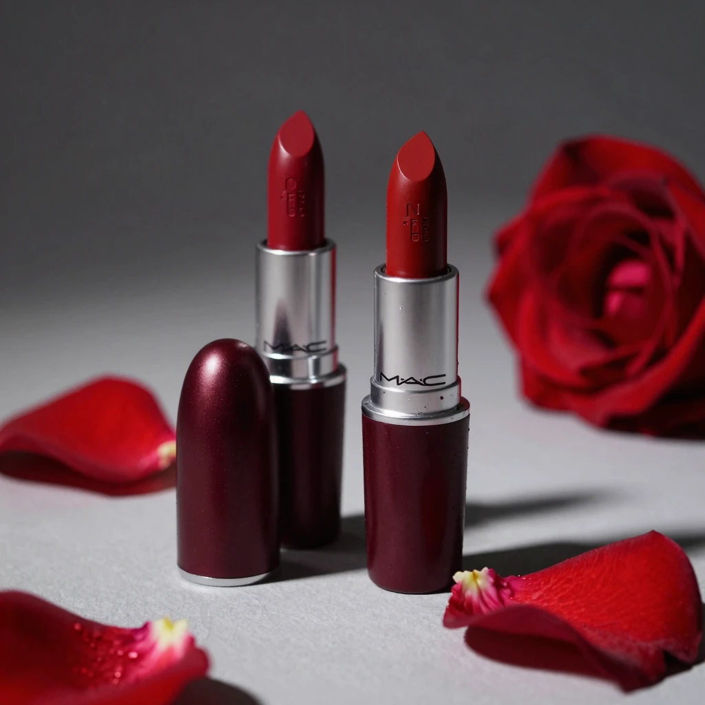 Luxury Lipstick Photography: Red Lipsticks in Moody Lighting Luxury Lipstick Photography: Red Lipsticks in Moody Lighting