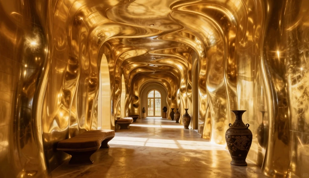 Golden Grandeur: Luxury Interior Photography